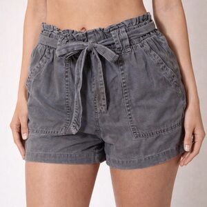 Time and Tru High Waist Gray Shorts